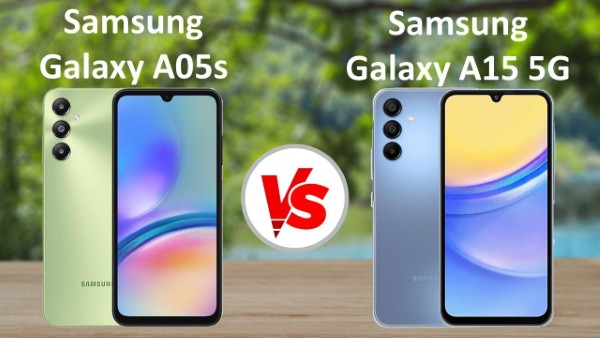 So sánh màn hình Galaxy A15 5G và A05s