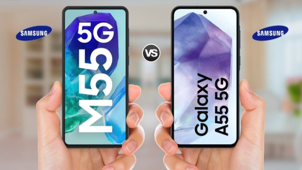 So sánh màn hình Samsung Galaxy A55 và Galaxy M55 