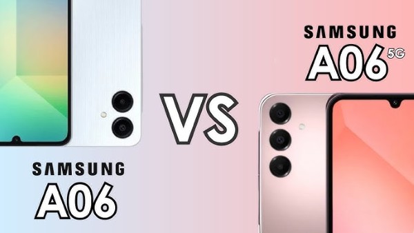 So sánh thiết kế và độ hoàn thiện của Samsung Galaxy A06 và A06 5G