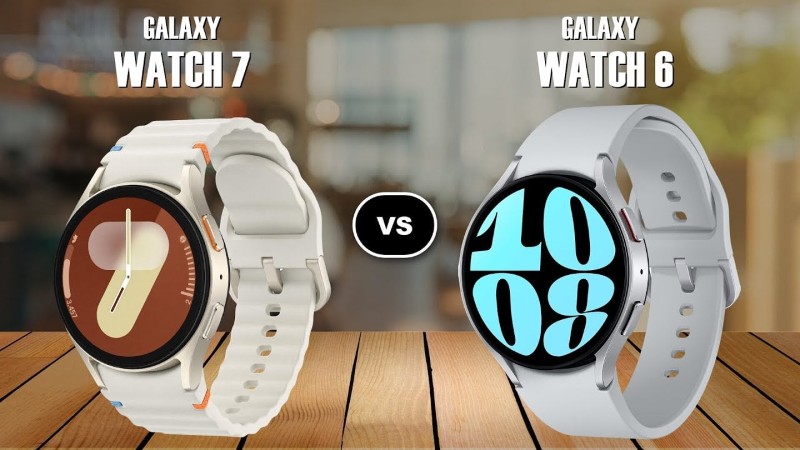 So sánh thiết kế Galaxy Watch7 và Galaxy Watch6