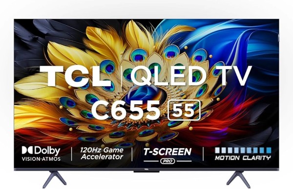 Tivi TCL Google QLED 4K 55 C655
