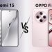 so sánh xiaomi 15 và oppo find x8
