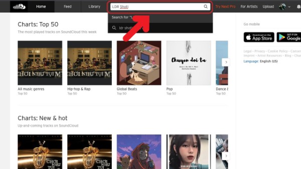Nhập tên bài hát 