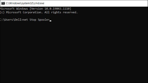 Mở tiến trình in