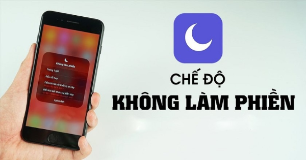 tắt chế độ không làm phiền trên iphone