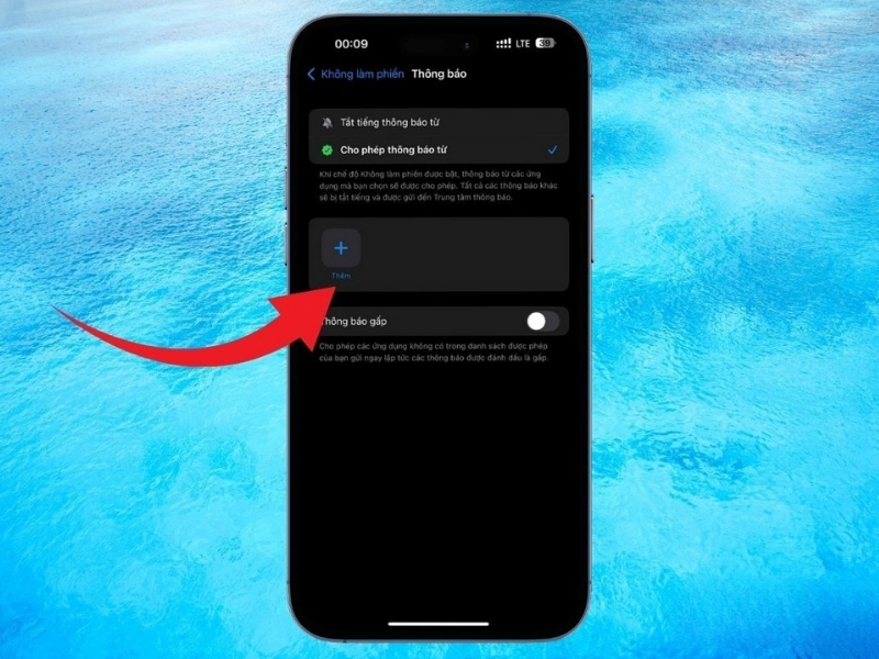 tắt chế độ không làm phiền trên iphone