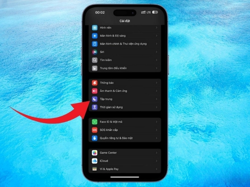 tắt chế độ không làm phiền trên iphone