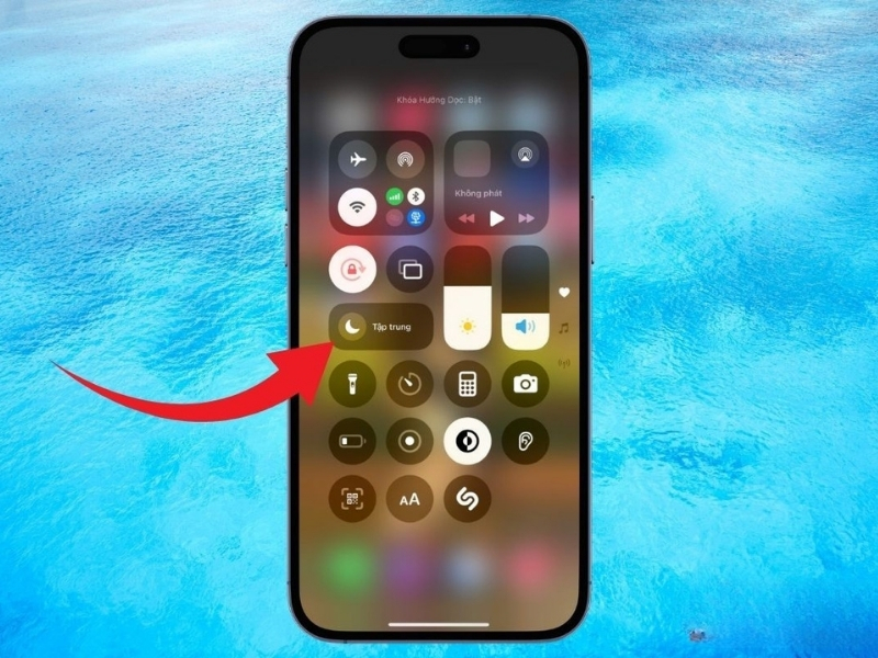 tắt chế độ không làm phiền trên iphone