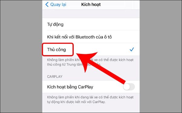 tắt chế độ không làm phiền trên iphone