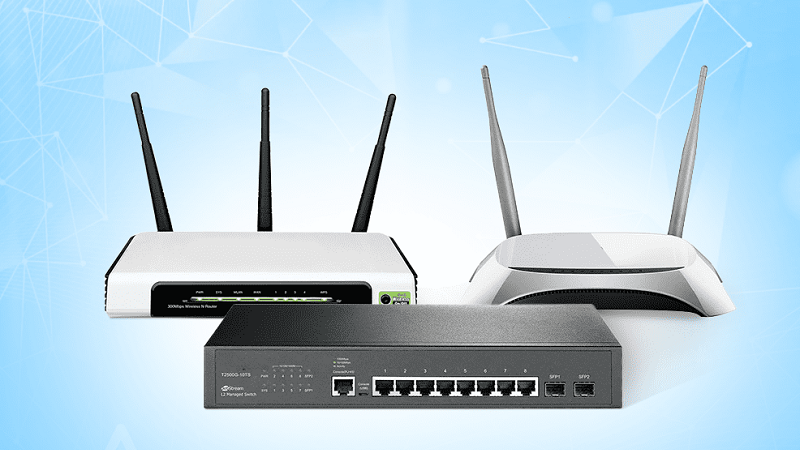 Thiết bị mạng giúp kết nối, truyền tải và quản lý dữ liệu giữa các thiết bị 