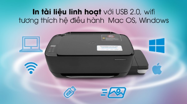 Máy in màu HP Ink Tank WL 415 AiO Printer