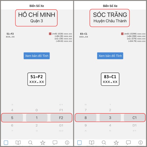 Nhập biển số xe máy cần tìm và xác nhận yêu cầu