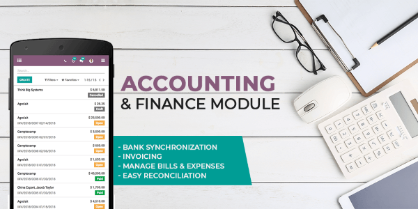 Phần mềm Odoo Accounting