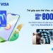 Giảm đến 800.000đ cho khách hàng trả góp qua thẻ tín dụng VISA