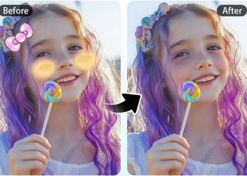 xóa sticker trên ảnh