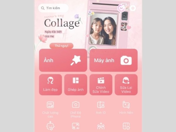 Mở mục “Ảnh”