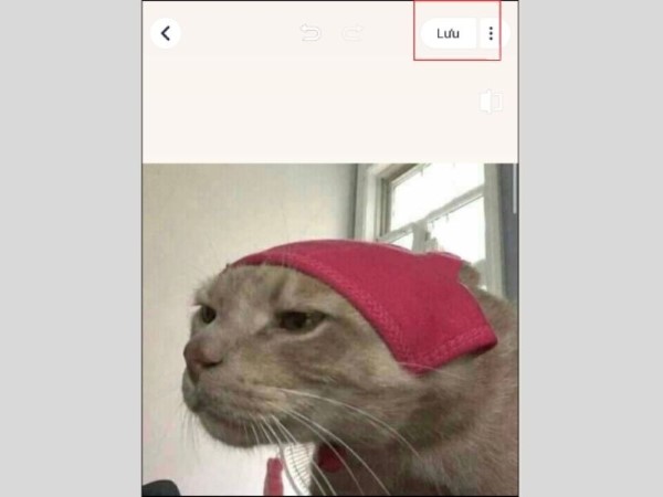 Nhấn chọn “Lưu”