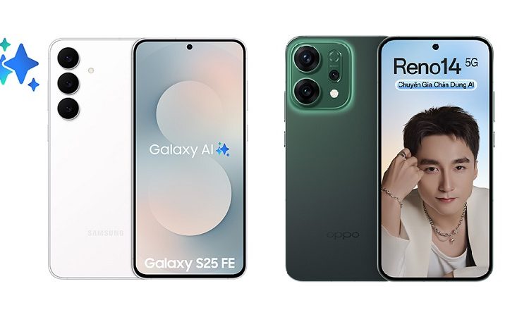 So sánh Samsung Galaxy S25 FE và OPPO Reno14 5G: Sự lựa chọn nào 'đáng ...