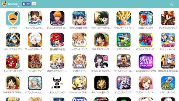 Kho game trên QooApp