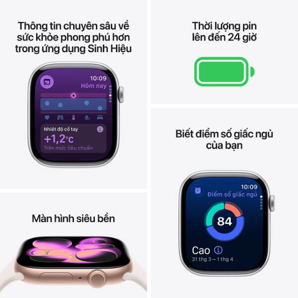 Apple Watch Series 11 trang bị các tiện ích an toàn bao 