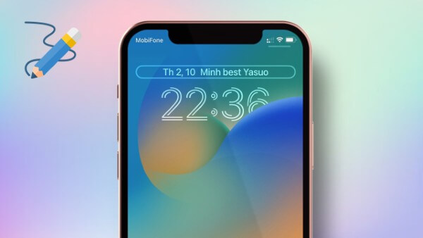 Tùy chọn kết hợp màu sắc và kiểu chữ mong muốn