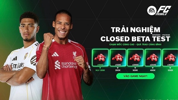 Siêu phẩm game bóng đá EA SPORTS FC Mobile 24 (gọi tắt FC Mobile) 