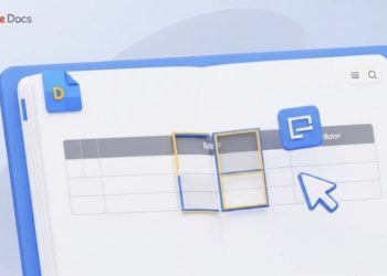 cách xóa viền bảng trong google docs