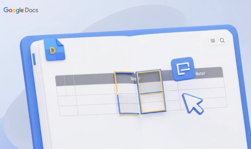 Lợi ích khi xóa viền bảng trong Google Docs 