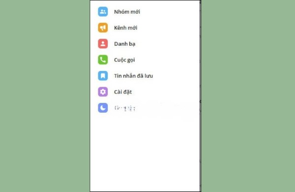 Mở cài đặt để kiểm tra