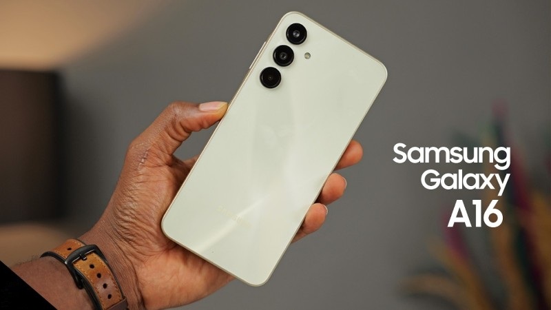Samsung Galaxy A16 5G có thiết kế tối giản và sang trọng