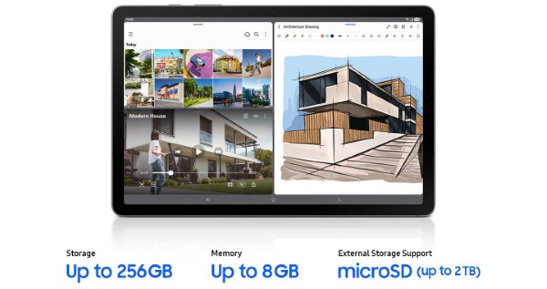 Galaxy Tab S10 Lite trang bị vi xử lý Exynos 1380 cùng RAM lên tới 8GB