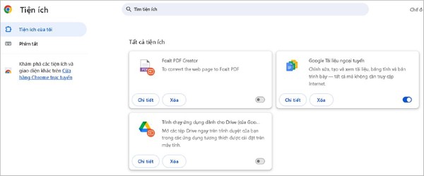 Tắt các extension hoặc công cụ liên quan đến văn bản