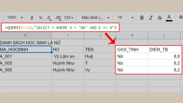 Công thức hàm nhiều điều kiện
