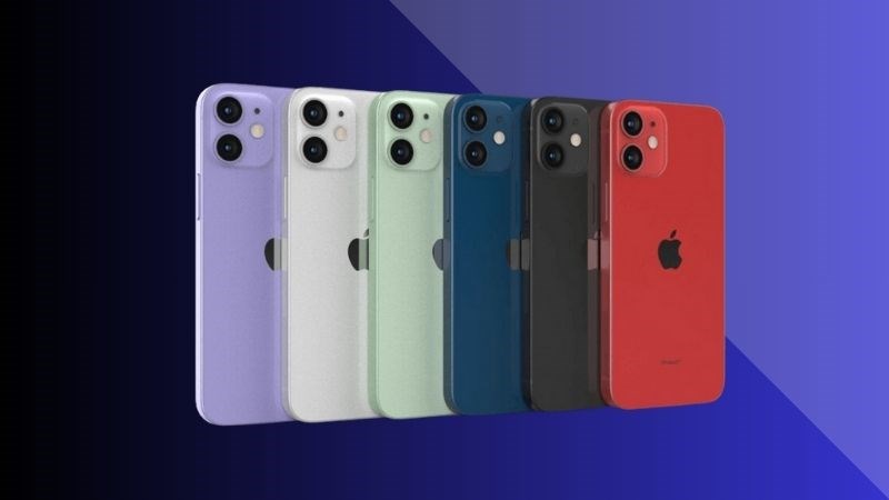 iPhone 12 không có phiên bản màu hồng chính thức