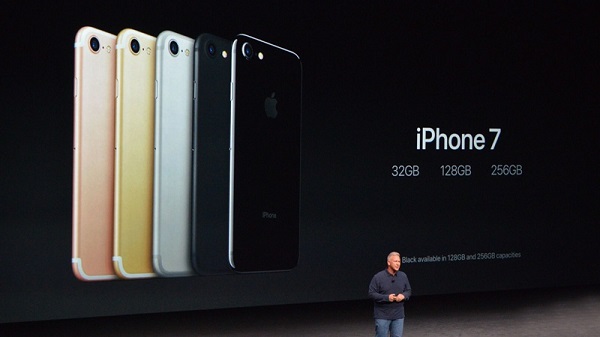 iPhone 7 có 3 phiên bản dung lượng bộ nhớ 