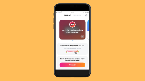 Chọn Sao chép liên kết