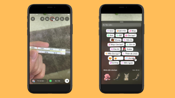 Nhấn chọn Liên kết