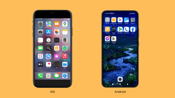 Mở App Store hoặc Google Play 