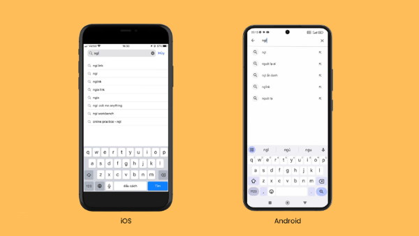 Nhập từ khóa “NGL”