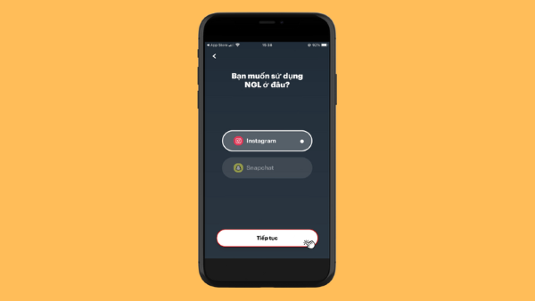 Chọn nền tảng sử dụng