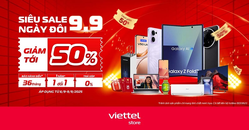 Siêu sale ngày đôi 9/9