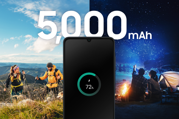 Dung lượng viên pin 5000mAh trên cả hai thiết bị