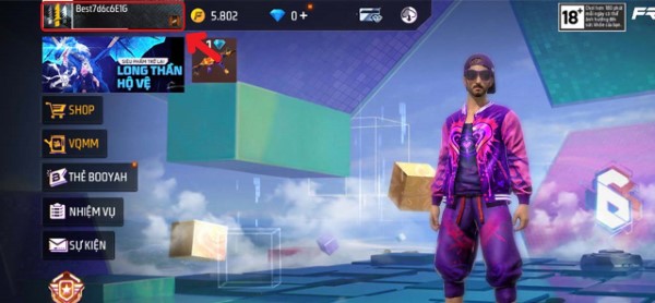 Nhấn chọn ảnh đại diện