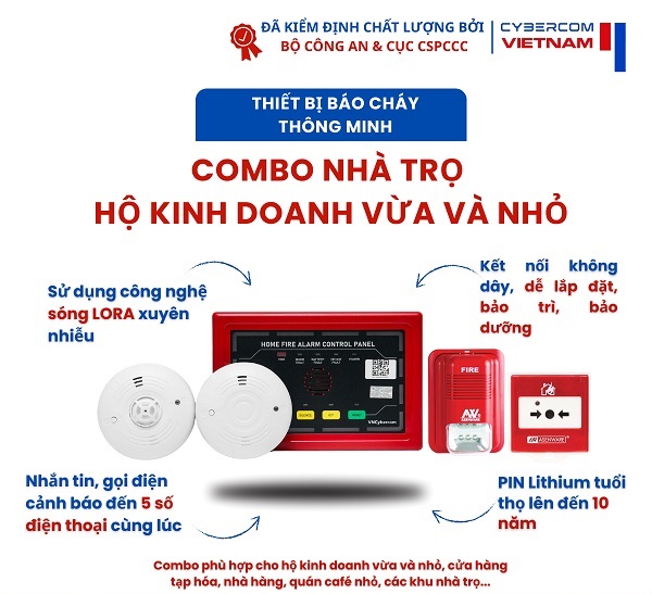 Viettel Store triển khai mở bán các thiết bị phòng cháy chữa cháy