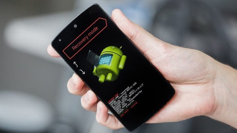 thoát chế độ recovery mode android
