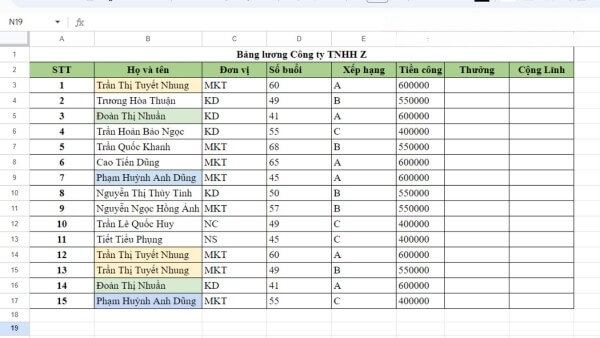 Nhấn Done để áp dụng quy tắc
