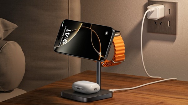 Cách sạc pin qua sạc không dây MagSafe