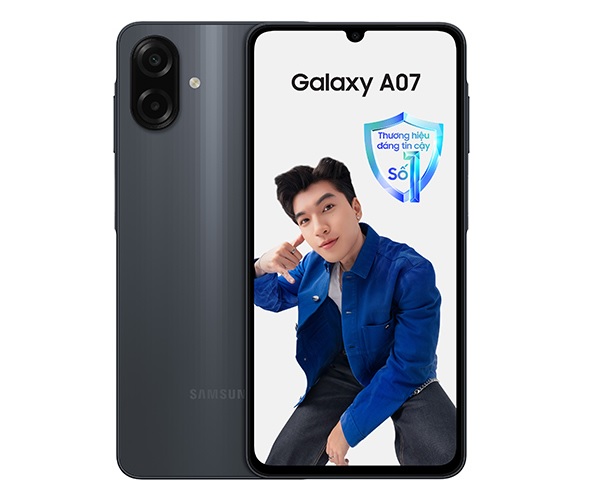 Samsung Galaxy A07 màu Đen