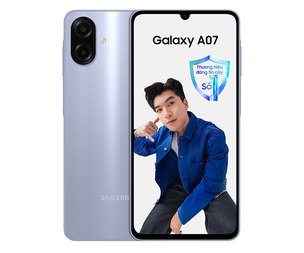 Samsung Galaxy A07 màu Tím