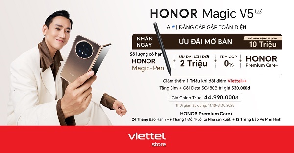 HONOR Magic V5 giá bao nhiêu?